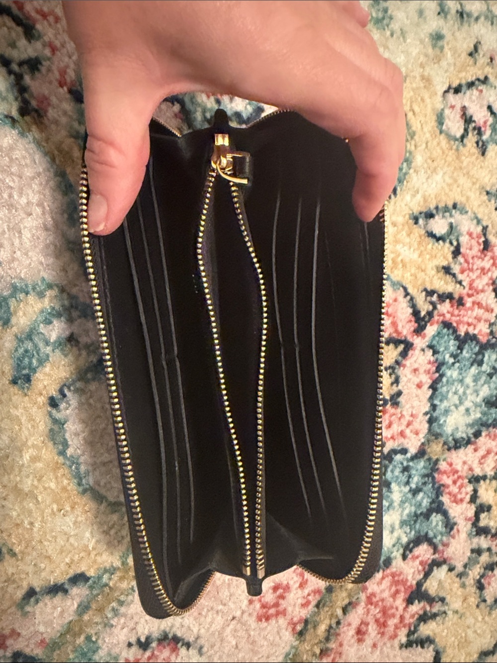 Madewell Black Zip-Around Wallet Phone Case - Picture 5 of 7